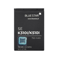 Bateria do SONY Ericsson K310i/K510i/J300/W200/T280 750 mAh Li-Ion Blue Sta