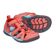 SANDAŁY KEEN SEACAMP II CNX YOUTH CORAL/RED 35