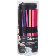 Ceruzkové pastelky 46 el + puzdro Craft Sensations mix