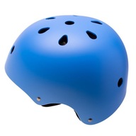 Detská prilba nastaviteľná na bicykel / kolieskové korčule - modrá, veľ. S