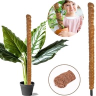 Tyczka kokosowa Palik- Podpora kokos na rośliny- kwiaty 60cm śr.2,5 cm