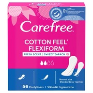 Carefree Wkładki Higieniczne Cotton Feel Fresh 56s