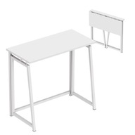Skladací stôl ľahký priemyselný minimalistický LOFT Leader 1.5 White