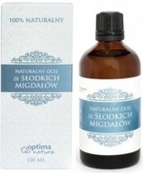 Optima Natura Olej migdałowy ze słodkich migdałów 100 ml