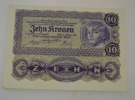 Austria Austro-Węgry - Banknot - 10 Koron - 1922 rok