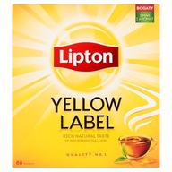 Lipton Yellow Label Herbata czarna 176g 88 torebek