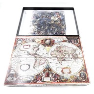 Puzzle Retro mapa sveta Orbis Terranum - 1000 dielikov.