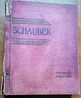 Stary Album SCHAUBEK znaczków całego świata z 1924