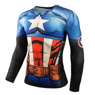 KOSZULKA KOMPRESYJNA RASHGUARD MĘSKI MMA-Marvel