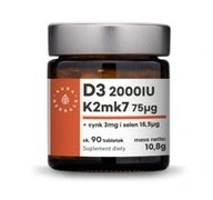 Aura Herbals tablety 90 ks D3 zinok k2 selén