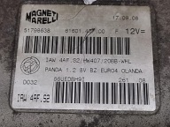 FIAT PANDA II control unit of the engine 51798638