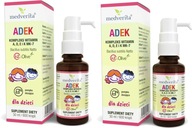 Medverita ADEK (ß-Karoten) Komplex vitamínov pre deti 60ml