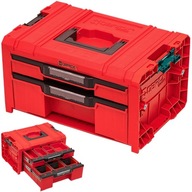 SKRZYNKA SKRZYNIA NARZĘDZIOWA 2 SZUFLADY QBRICK PRO DRAWER 2.0 EXPERT RED