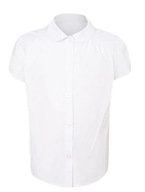 George Elegancka koszula dziewczęca biała 122/128