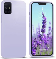 ETUI DO SAMSUNG A51 5G SILIKON KOLOR SOFT + SZKŁO SLIM SILICONE