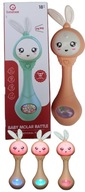 Zabawka Rozwojowa Sensoryczna SobeBear 4w1 dla niemowlaka Gryzak Grzechotka