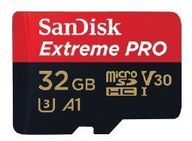 KARTA SANDISK EXTREME PRO microSDHC 32GB 100/90 MB/s A1 C10 V30 UHS-I U3 +