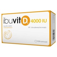 Ibuvit D3 4000IU, 150 kapsułek