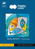 Blok malarski Młody Artysta A3 10 ark 200g do akwareli Happy Color
