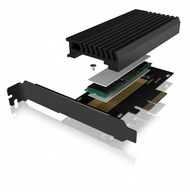 PCIe karta so slotom M.2 M-Key pre jeden disk