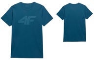 4F T-Shirt Koszulka Męska Turystyczna Bawełniana