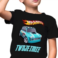 Detské tričko Hot Wheels Black W 110