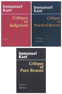 Three Critiques, 3-volume Set: Vol. 1: Critique