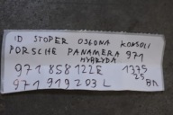 IDEALNA Blende Abdeckung konsole STOPER PORSCHE PANAMERA 971 HYBRYDA 1