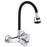 KONYHAI CSAPTELEP FALI MOSOGATÓ FLEXIBILIS KIFOLYÓCSŐ CSAPTELEP MOSDÓHOZ