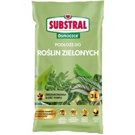 Podłoże Ziemia do Roślin Zielonych 3L z Nawozem Osmocote Substral