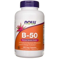 Now Foods Vitamín B50 sada vitamínov skupiny B