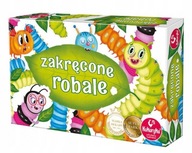 GRA PLANSZOWA DLA 6 LATKA ZAKRĘCONE ROBALE GRA