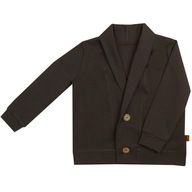 Elegancki blezer sweter HIT na guziki 104/110 brązowy