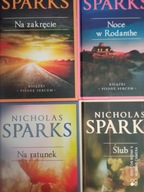 ŚLUB NICHOLAS SPARKS i inne x 4 NOWE TW