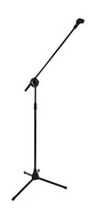 Statyw Mikrofonowy Podłogowy Regulowany 84-150cm Obrotowy Stojący Mikrofonu