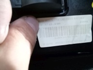 Audi A3 8V boîte a gant passager passegers 8V1857035
