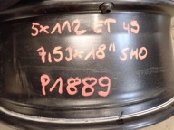 disk disk VW 5H0 5x112 ET45 7,5J 18" 5H0601025BB