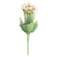 Duży 1 Otwarty! Bukiet jedwabnych sztucznych kwiatów w kolorze białym