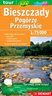 Bieszczady i Pogórze Przemyskie mapa