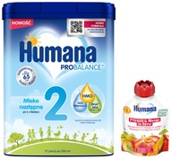 Humana 2 750g HMO +6m+Humana Mus 100% ORGANIC