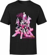 KOSZULKA BABYMONSTER DRIP BAWEŁNA 100% WYSOKIEJ JAKOŚCI CZARNY TEKSTURA