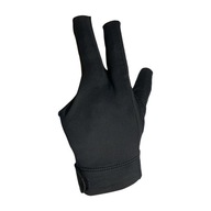 Rękawiczki bilardowe z trzema palcami, rękawice do kijów bilardowych, przenośne elastyczne rękawiczki czarne