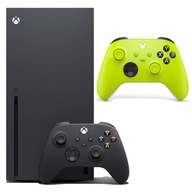 Konsola Xbox Series X 1TB + 2 x Pad Czarny/Żółty