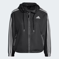 Y3444 ADIDAS BSC 3-Stripes Wind Jacket (Plus Size) KURTKA WIATRÓWKA 4XL