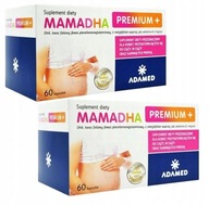 MamaDHA Premium+ DHA witaminy dla mamy 120kapsułek