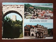 KAZIMIERZ DOLNY widoki rynek baszta 1977 r.