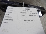 Chevrolet Lacetti dials, liczniki 1,4B
