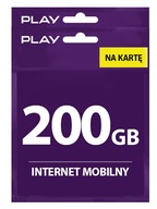 Internet Mobilny PLAY LTE 4G 400GB 2 Karty SIM Karta do Routera STARTER