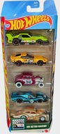 Mattel Hot Wheels kisautók HW RETRO RACERS JBJ86 5 db