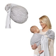 Zaffiro Šatka tkaná Hug Me na nosenie dieťaťa kruhová 1.95 m